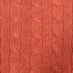 Saks 5th Avenue 100% cashmere orange Saks 5th Ave. v neck sweater Photo 3