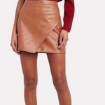 Intermix 100% silk one shoulder top in wine Photo 0