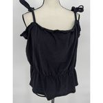 Known Supply Allegra Tank Top Blouse Black Size 3X Sleeveless‎ Top Photo 1