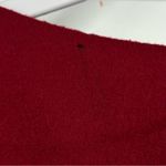 Vintage 1960s Handmade Couture Wool Dress Crimson Red w/ Black Frog Closures Size 8 Photo 11