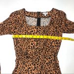Love, Fire  Leopard Print Long Sleeve Minidress Photo 4