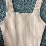 American Eagle  Ribbed Tank Top Coral Photo 0