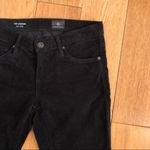 AG Adriano Goldschmied  Velvet Skinny Legging Pants Black Size 25 Photo 2
