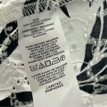 Loft  Women's Sleeveless Floral Eyelet Tank Top White Size S Casual Photo 5