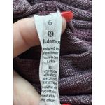 Lululemon Woolly Wonder Turtleneck Womens 6 Purple Maroon Merino Running Active Photo 3