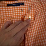 Ralph Lauren  Golf orange and white gingham check women's cropped pants Photo 2