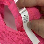 Victoria's Secret  Pink Lace Bralette Push Up Women's Size XL Photo 3