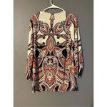 Passport Long Sleeve VNeck Tunic Top Size Small Black Photo 1