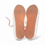 Superga  Anthropologie Canvas Sneaker Lace Up Shoes Light Pink Red Women's 9.5 Photo 9