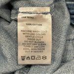 Juicy Couture  Chambray Romper Shortalls Sleeveless Collared Blue Small Y2K Photo 8