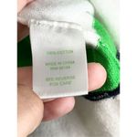 Lilly Pulitzer  Shirt Womens Size Small Green White Striped Long Sleeve Pullover Photo 7