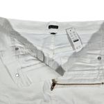 J.Crew Denim mini skirt in white 28 NWT Photo 3