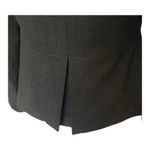 Signature by Larry Levine Olive Green Jacket Size 6 Collarless Formal Business Photo 7