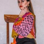 Anthropologie Bl-nk London Miranda Peasant Blouse Size SP $128 Photo 13