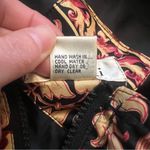 Vintage Bogari 100% Silk Windbreaker Bomber Jacket Women’s Size 2X Red Retro Zip Photo 6