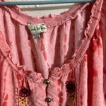 Live and let live  embroidered off shoulder top Photo 2