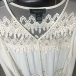 Karen Kane  Cream Lace Blouse Photo 2
