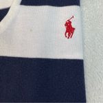 Polo by Ralph Lauren Navy and White Striped V Photo 3