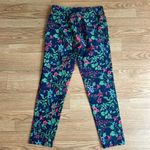 J. McLaughlin  Margot Pants in Amelia Navy Blue Floral Photo 5