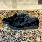 Michael Kors $180 Michael‎ Kors Kyle Slip-On Velvet Beaded Lace Sneakers in Black 8.5M Photo 1