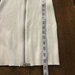 Open Edit Nordstrom White Ribbed Long Sleeve Zip Front Sweater Mini Dress Small Photo 3