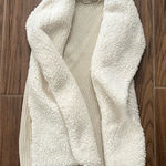 Soft Surroundings Sweater/fur vest size S Photo 0