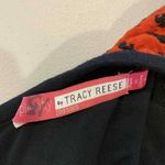 Plenty by Tracy Reese Glam Goth Dress Womens 2 Jacquard Knit Halloween Spooky Orange Photo 8