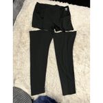 Adidas New  Two-in-One Tights Shorts Always Original Women Originals Black Rib 16 Photo 9