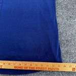 Duluth Trading Company Duluth Trading Shirt Navy Blue Cotton Short Sleeve Tee Hi Lo Size XXL Photo 5