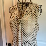 Darling London polkadot sleeveless necktie dress Black Size M Photo 1