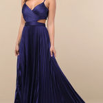Lulus  Maxi Dress Navy Photo 0