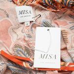 MISA Los Angeles “Sari” Balloon-Sleeve Floral Cotton Mini Dress | L | NWT Photo 7