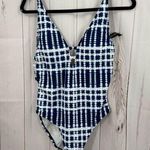 La Blanca  Women’s 12 Moody Blues One Piece Swim New Photo 0