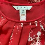 CAbi ‎ Red Heart of Township Cami Tank Top - XS EUC Photo 7