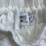 Princess Polly High-Waisted white Shorts Photo 3