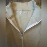 OQQ 1/2 Zip Seamless Long Sleeve Sexy Ribbed Bodysuit Large Gray Photo 3