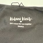 Kulani Kinis NWOT  Twilight Black Minimal Full Coverage Bikini Bottom Photo 4