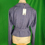 Lovers + Friends NWT Womens Cobalt Blue Alaina Blazer Small Photo 1