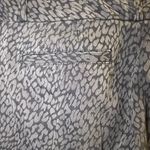 Banana Republic Women's Gray Leopard Print Pants Size 6 Photo 4