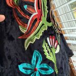 Free People  Black Embroidered Top Photo 9