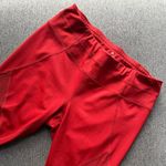 Athleta Aura Sonar Capri Leggings Scorched Chilli Red Medium Photo 4