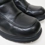 Unlisted Vintage 90s Chunky Heeled Black Ankle Boots Photo 6