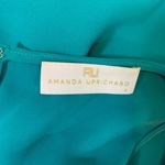 Amanda Uprichard  Teal Blue Dryden Cold Shoulder Dress Size Small Photo 1