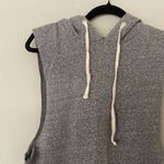 Gray Sleeveless Hoodie Size L Size L Photo 1