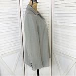 Nicola Italian Dot Matrix Single Breasted Blazer Black White 10 Hidden Button Photo 3