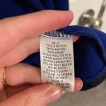 YA Los Angeles NEW  women’s electric blue black lace cap sleeve flare skirt dress Photo 5