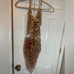 New Kelsey Randall x REVOLVE Kelsey Chainmail Dress in Pink & Gold Photo 7