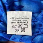 Kaftan Dress One Size Abstract Print Women Blue Green Maxi Beachy Lounge Relaxed Photo 6