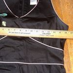 Sag Harbor Retro Pin Up Style Black Dress‎ with Floral Embroidery Size 6 Photo 6