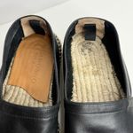 Scarosso Women's Black Leather Espadrilles Size 36 (US 6) Made In Italy Photo 1